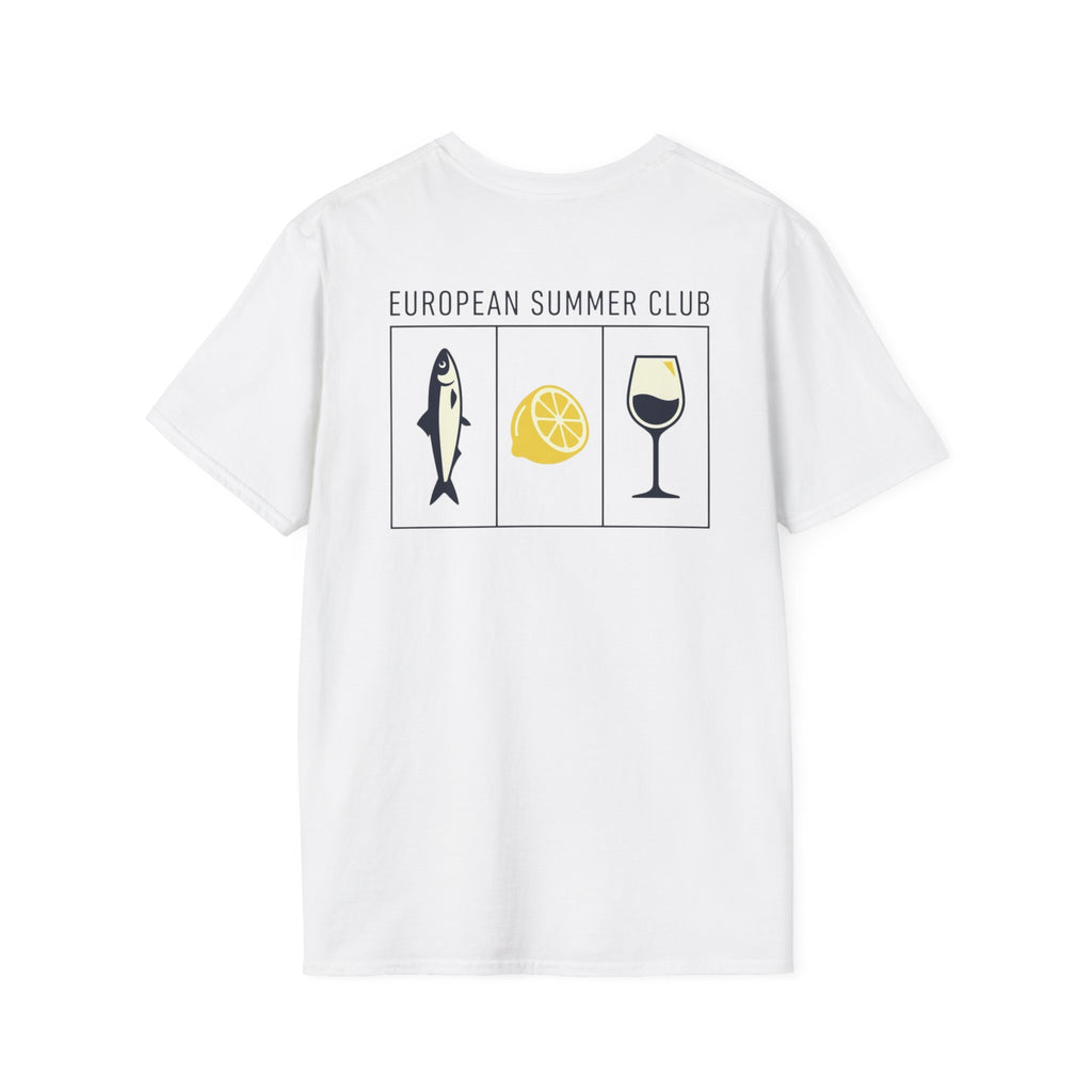 European Summer Club Food T-Shirt