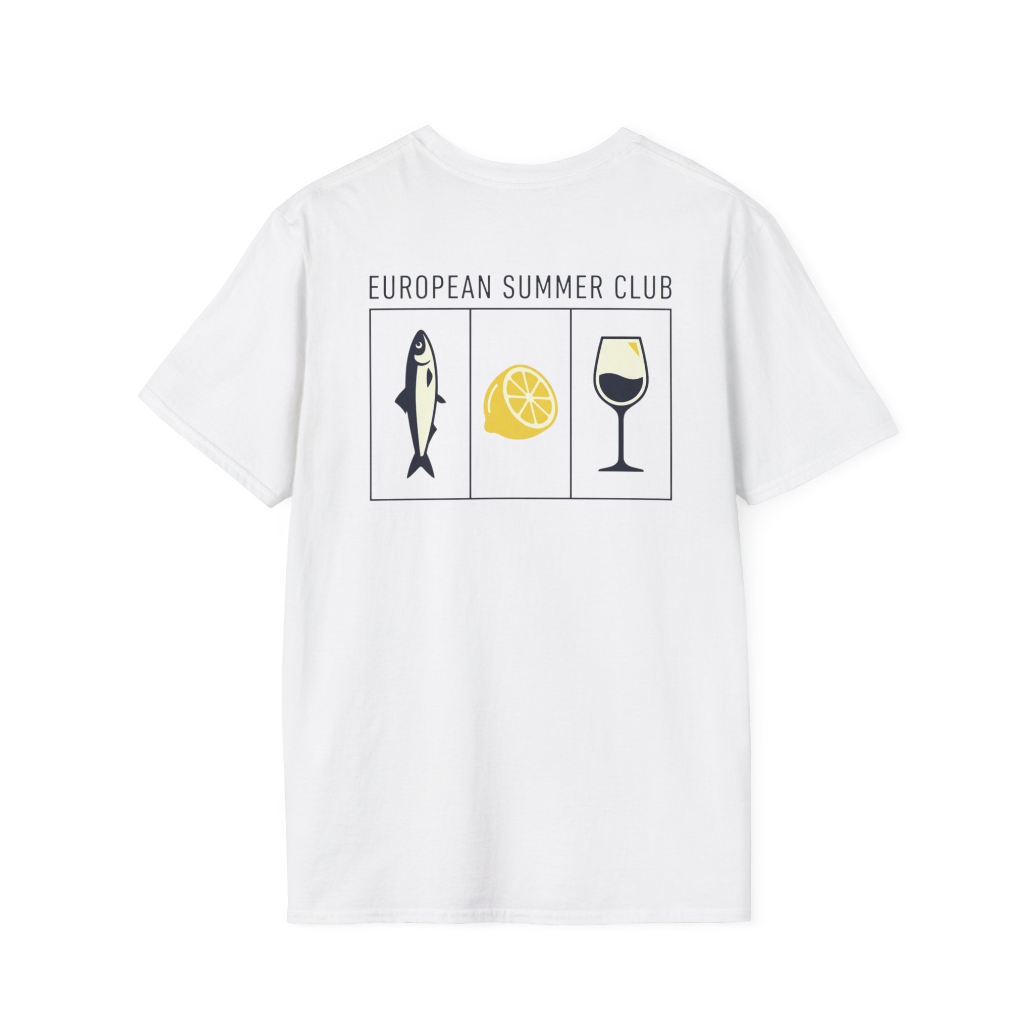 European Summer Club Food T-Shirt