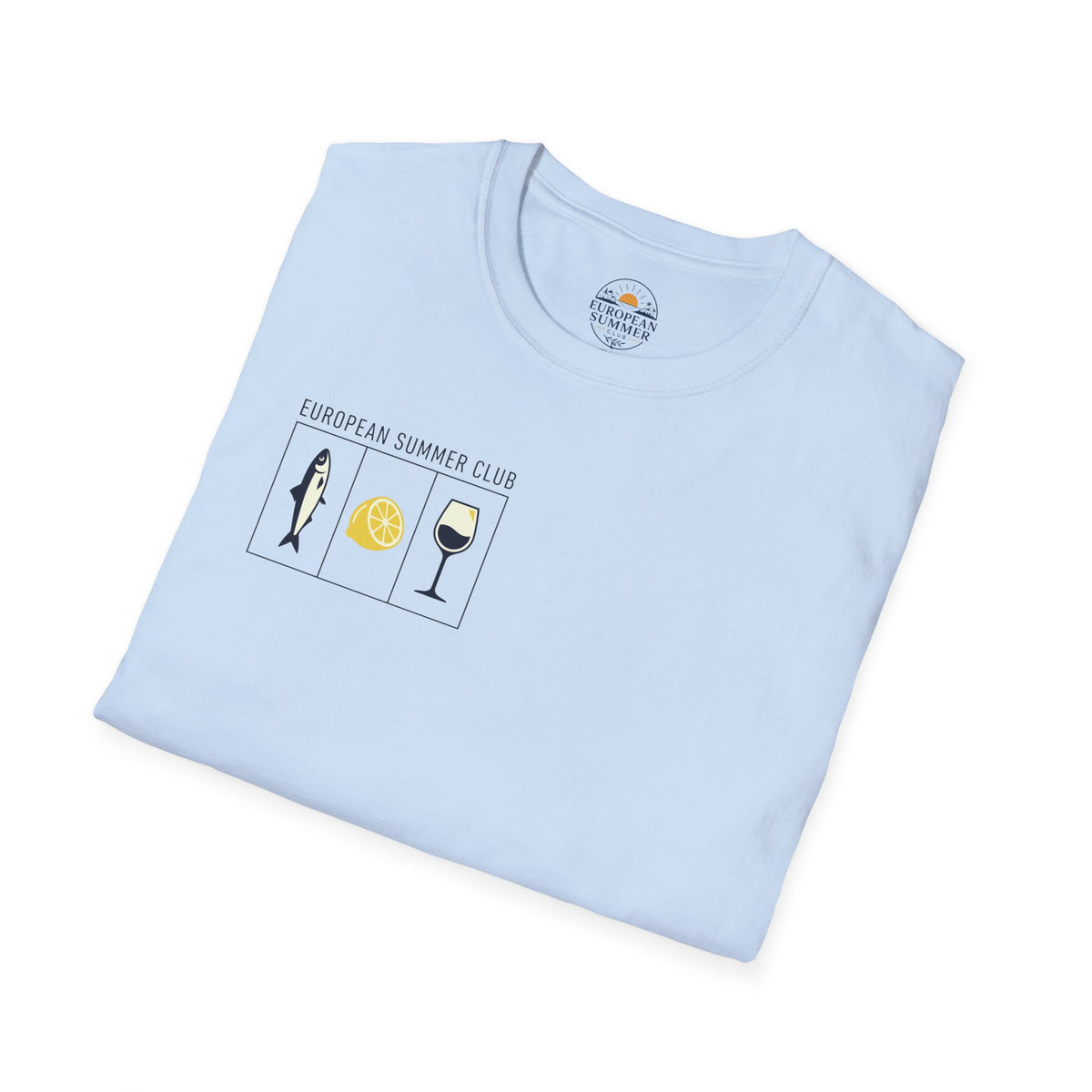 European Summer Club Food T-Shirt