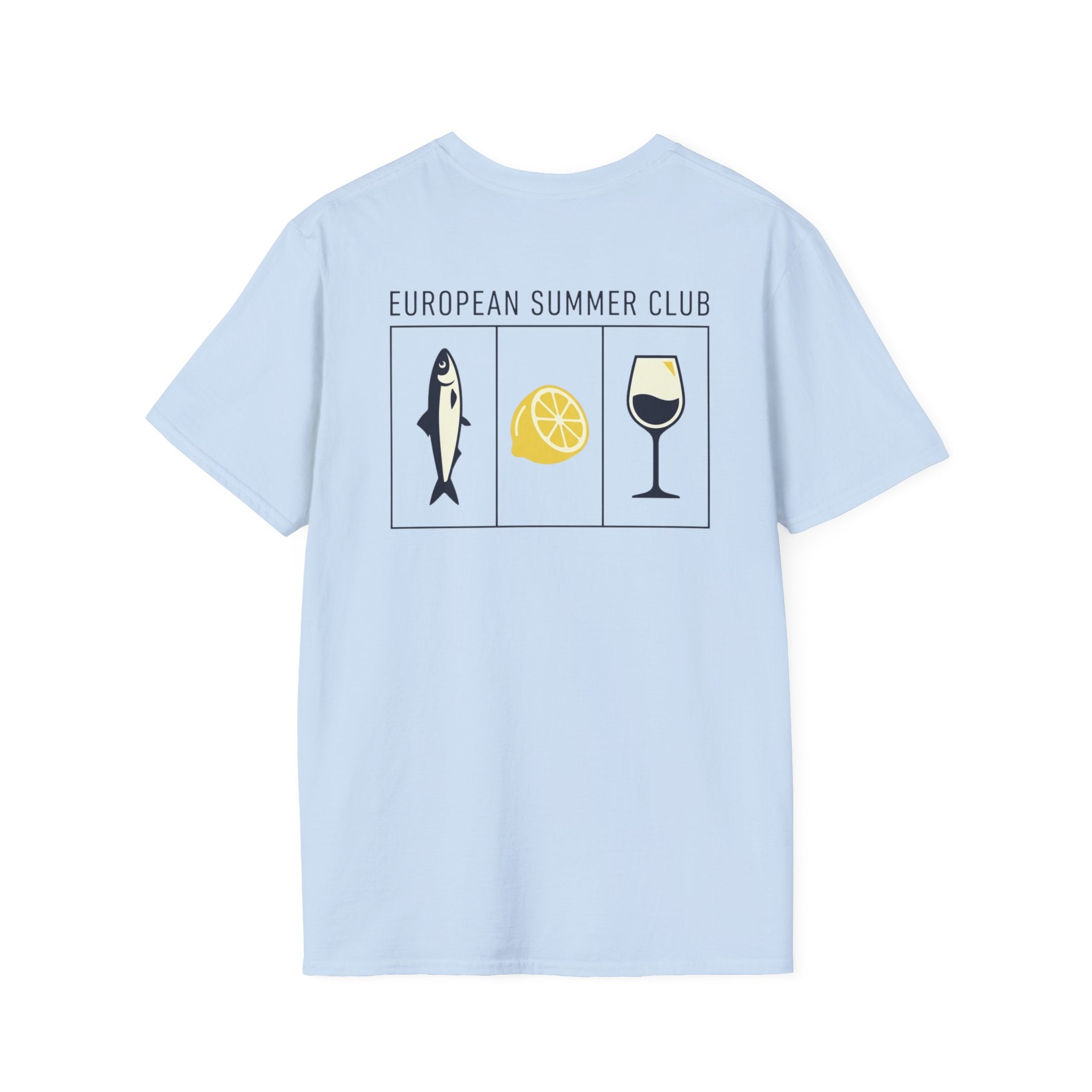 European Summer Club Food T-Shirt